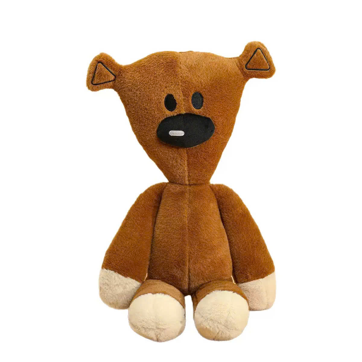Gấu Bông Nâu Mõm Đen Mặt Ngơ 35cm