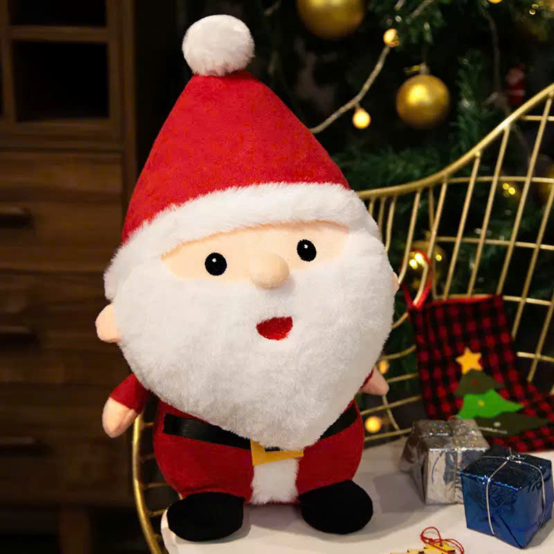 Gấu Bông Ông Già Noel Lùn Râu Trắng Mập Mạp
